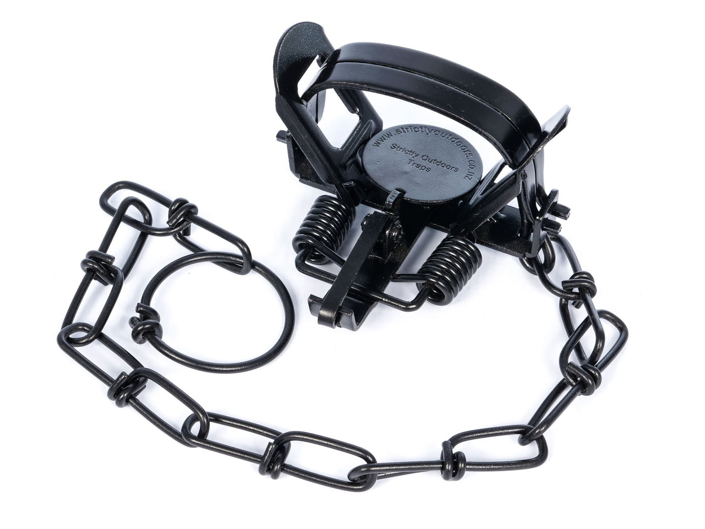 Single Possum Leg Hold Trap Black - Strictly Outdoors