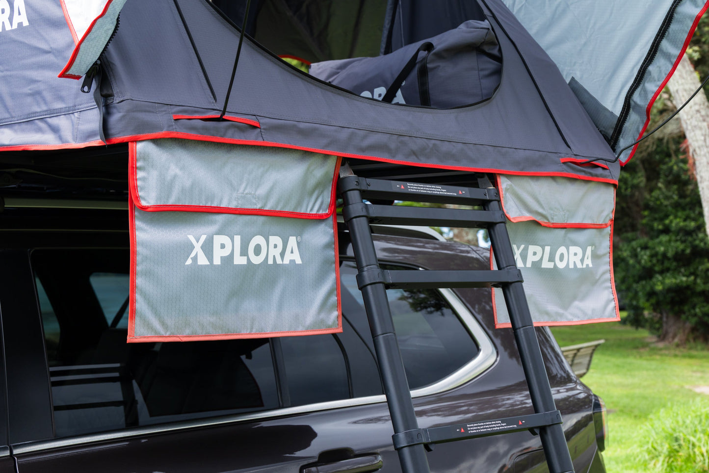Xplora Hard Shell Roof Top Tent - Black - Strictly Outdoors
