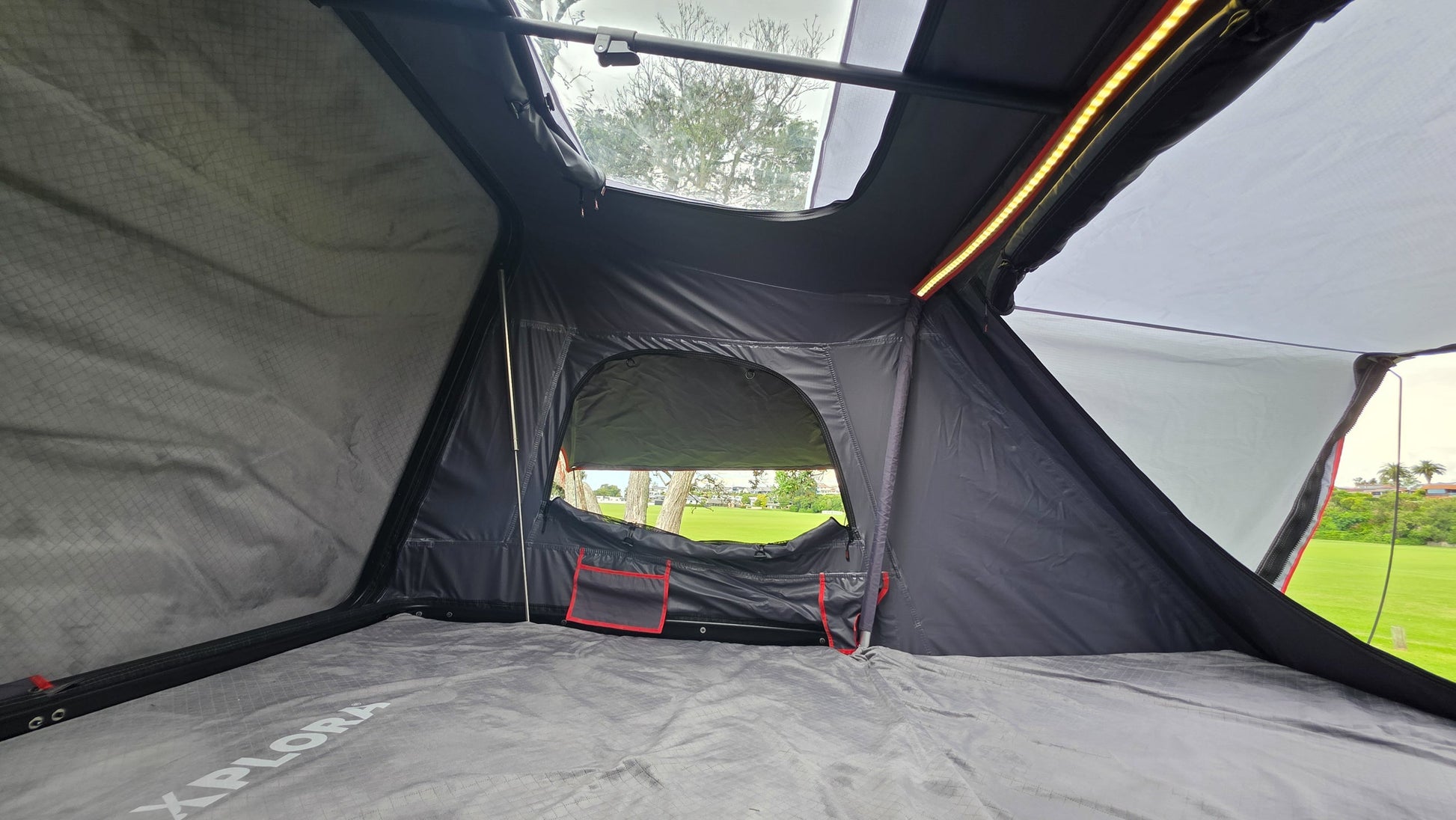 Xplora Hard Shell Roof Top Tent - Black - Strictly Outdoors