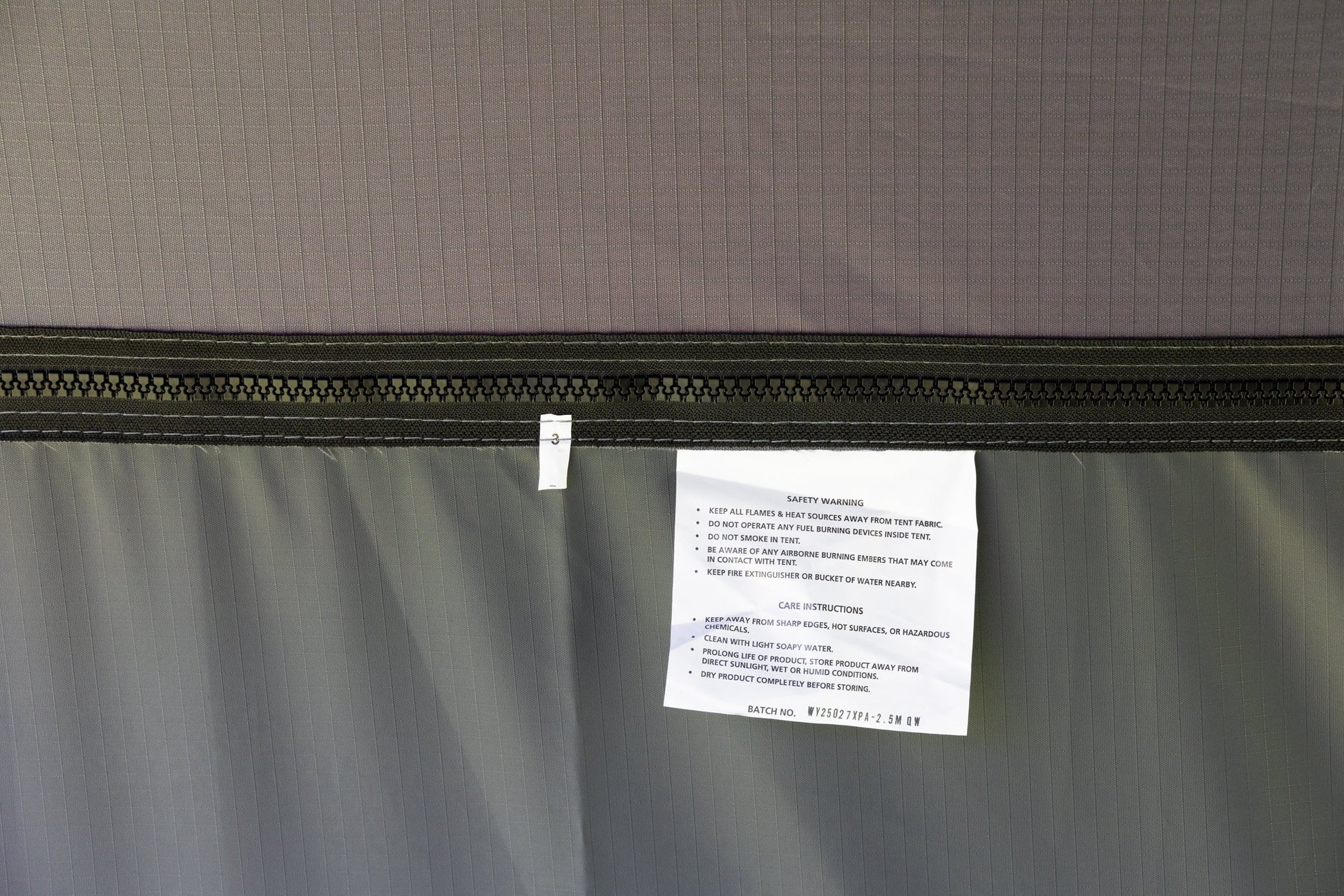 2.5m Quickshade wall - Strictly Outdoors