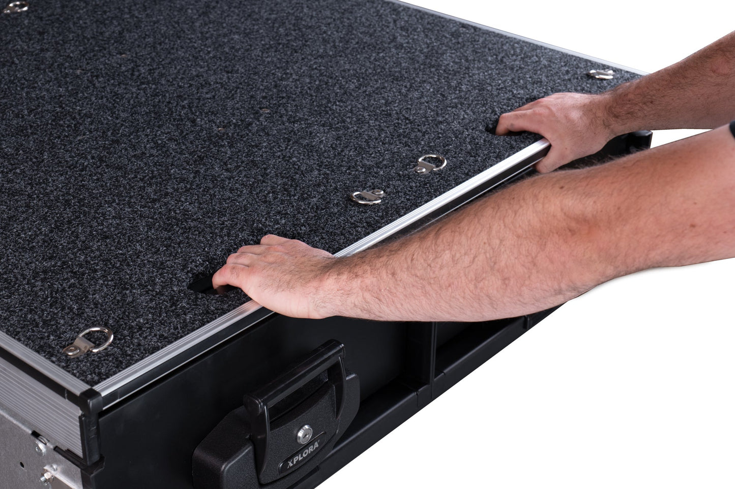 Xplora 1300mm Rear Ute Drawer - Dual top slide - Strictly Outdoors