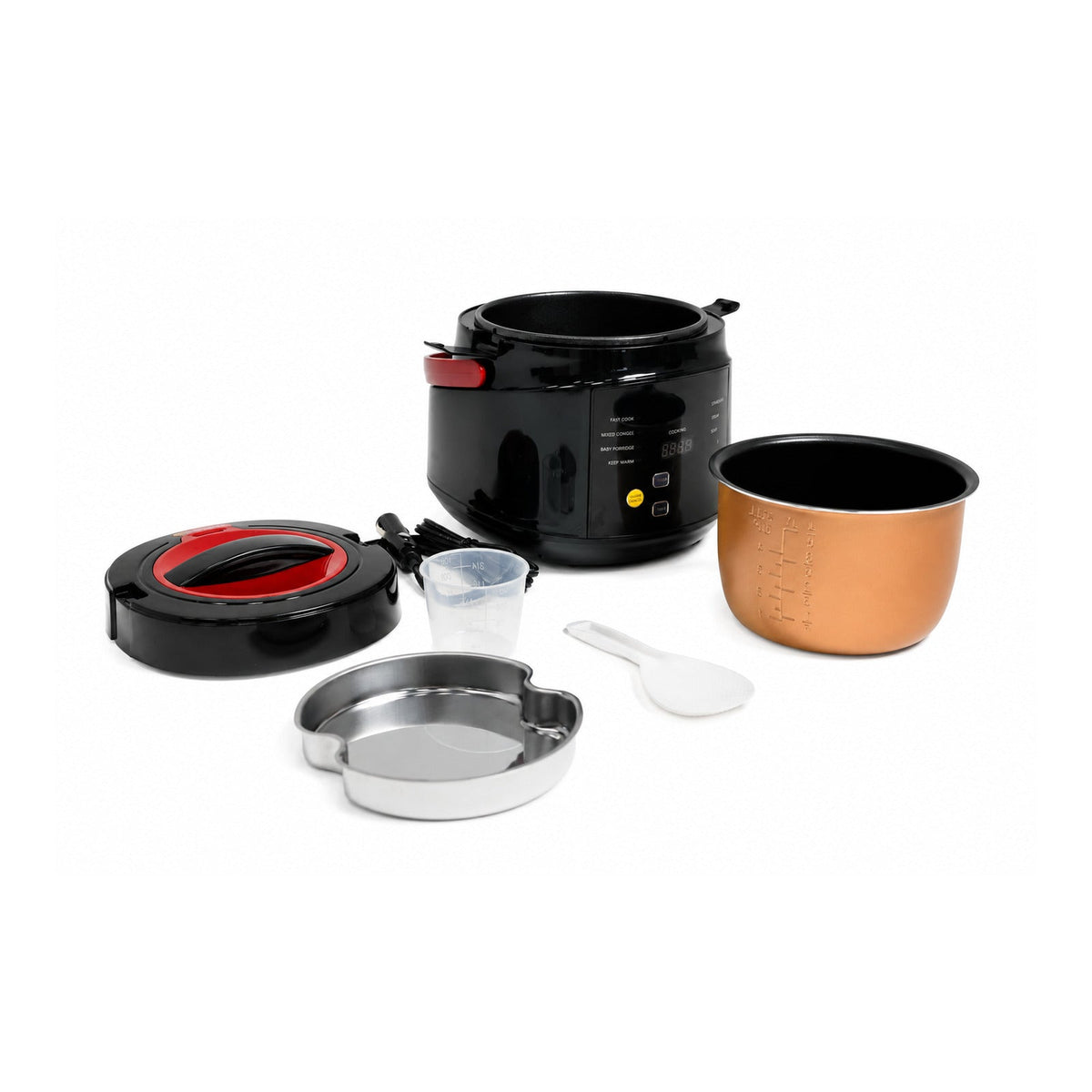 Xplora 2L Slow Cooker and included accessories