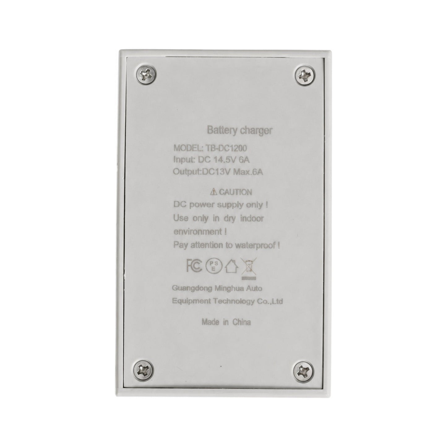 Xplora Dual Battery Charger Hub – specification label
